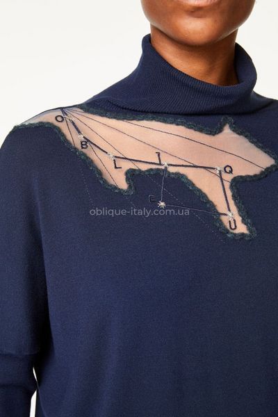 Кофта SW 03199 OBLIQUE Creations Синий фото