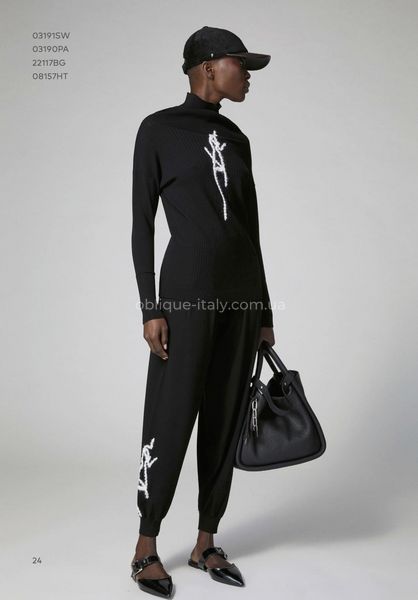 Штаны PA 03190 OBLIQUE Creations Чорний фото